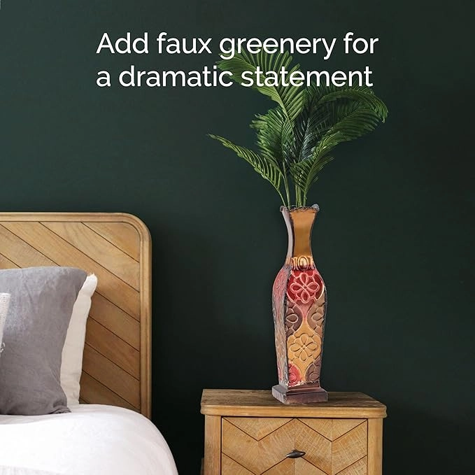 MinimalKind |Harlequin Decorative Metal Vase - Image 4